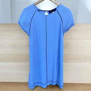 Blue Rain Light Blue Slip Dress, Large